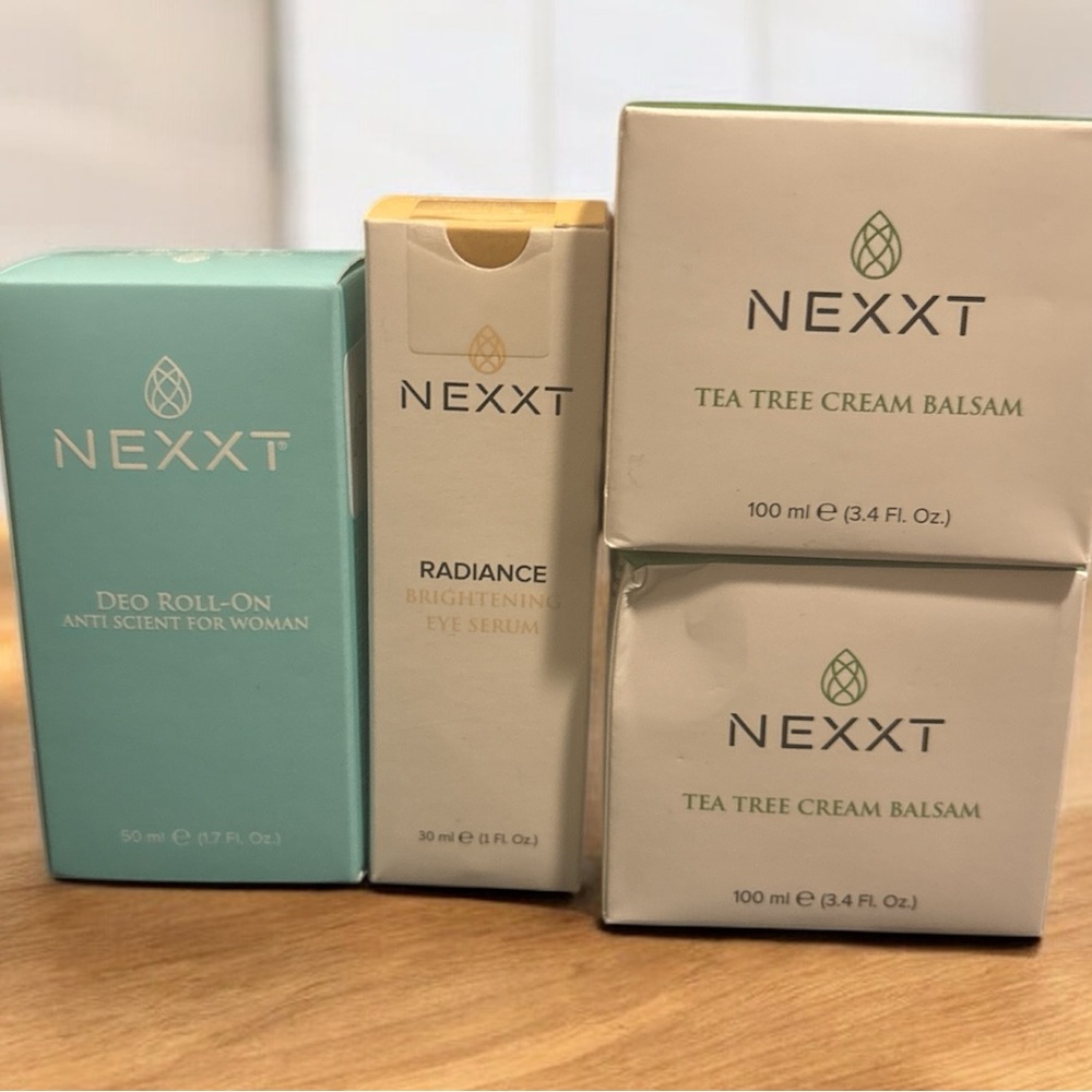 Nexxt Skincare Set with Tea Tree and Radiance